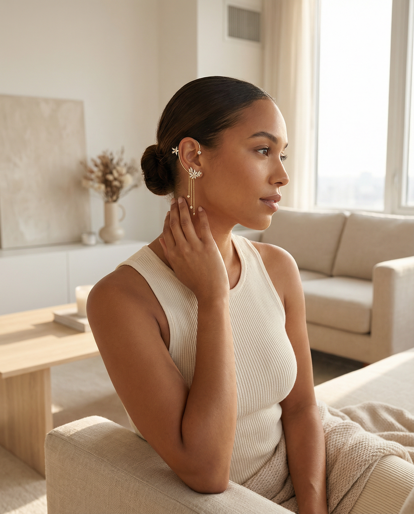 Celestial Dangle Earrings