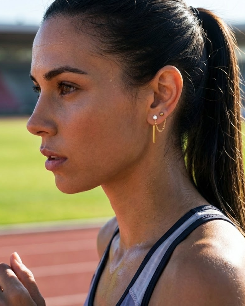 Solitaire Sphere Earrings