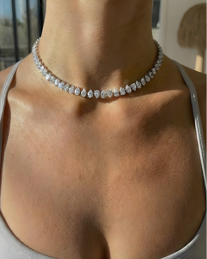 Cascade of Light Diamond Rivière