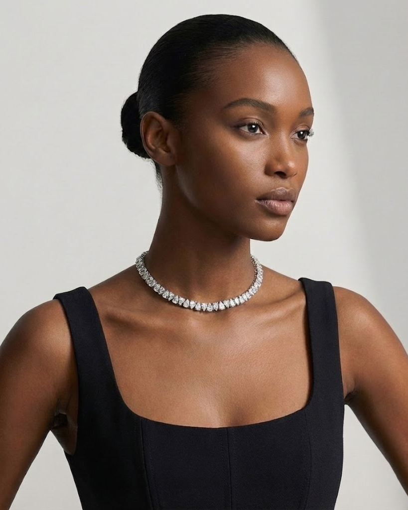 Cascade of Light Diamond Rivière