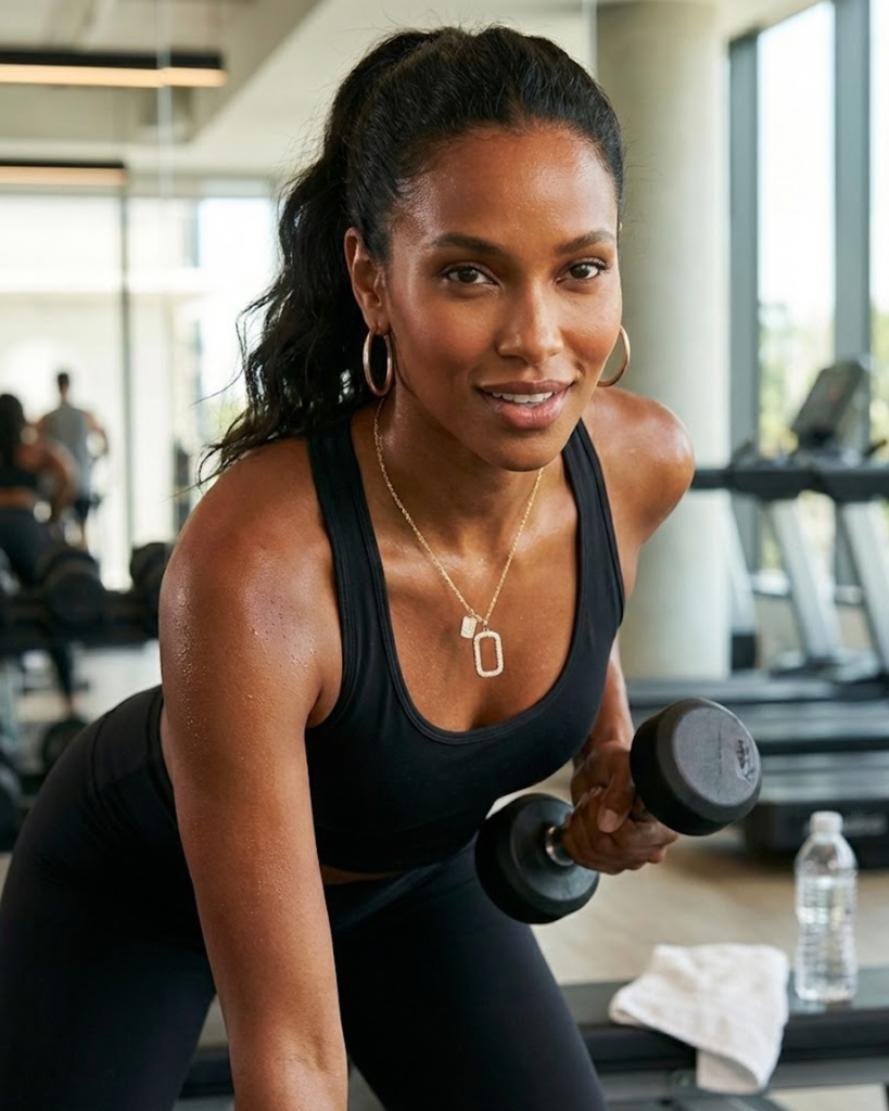 Pave Tag Double Pendant Necklace