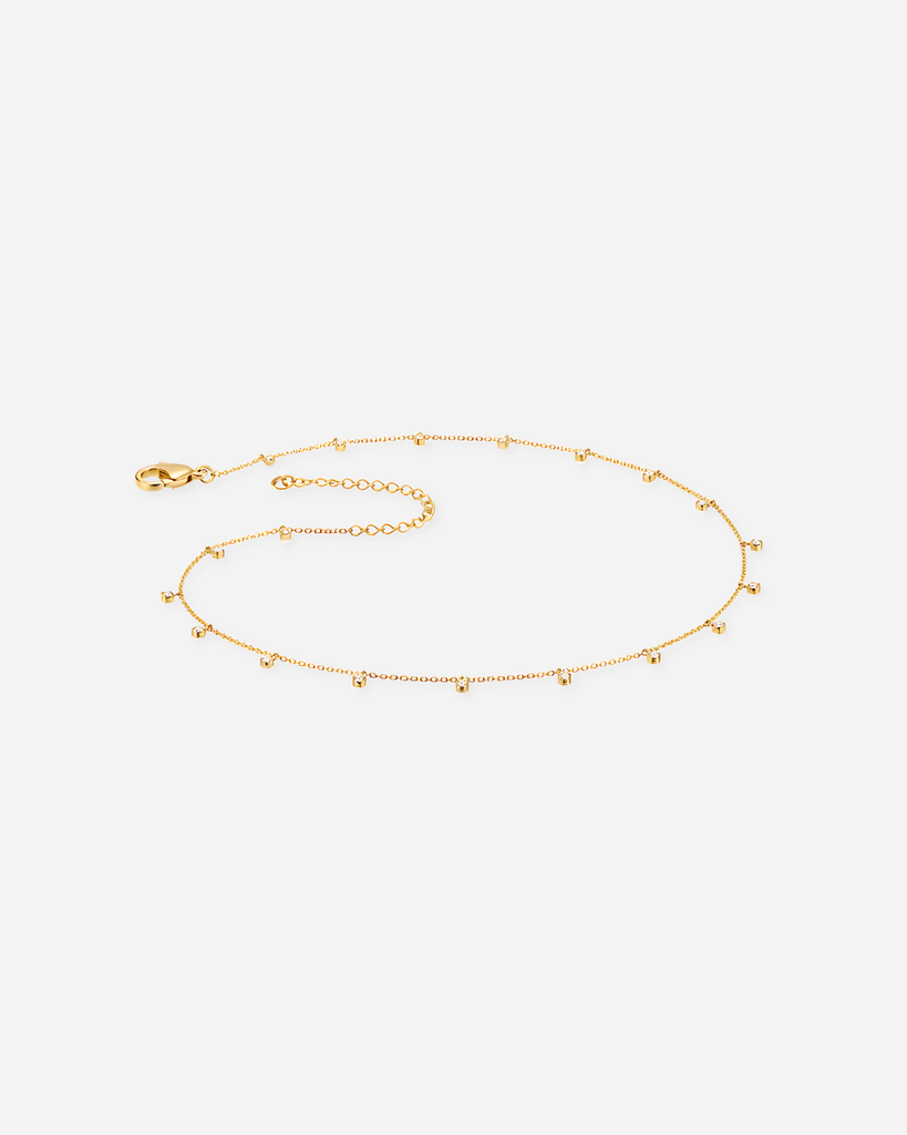 Dangling Diamond waist chain