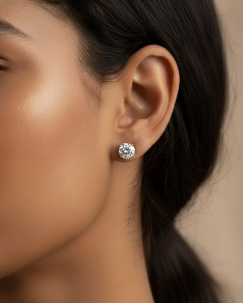 Single Diamond Studd