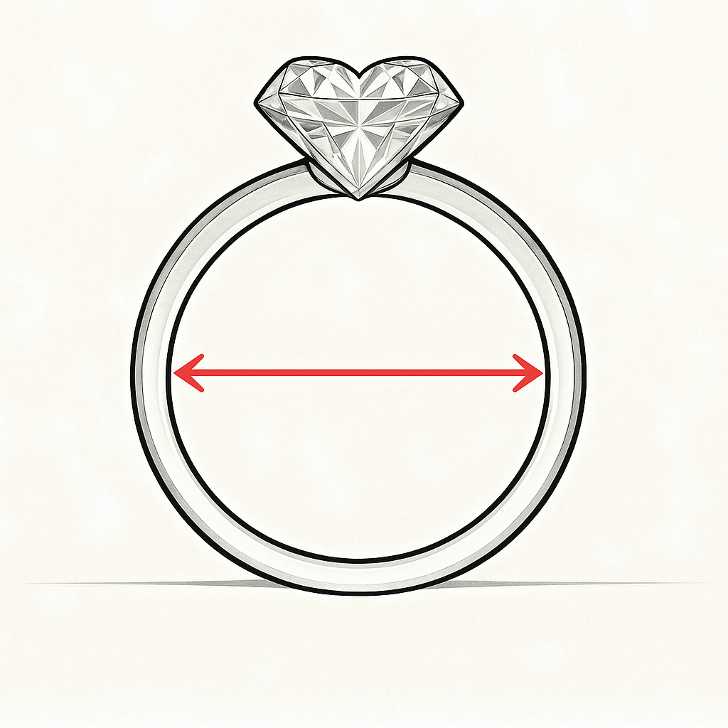 Necklace sizing guide